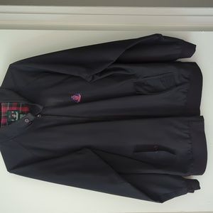 Izod Men's Jacket Tall Man Size XLT Black